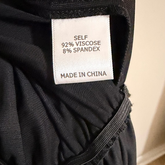 NWT La Ligne Mary Alice Smocked Tiered Long Sleeve Black Maxi Dress Size M - Picture 9 of 13